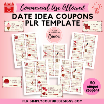 Date Idea Coupons PLR Date Idea Coupons PLR