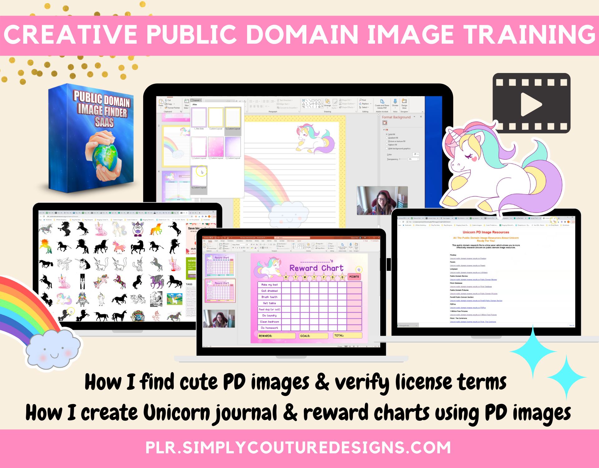 Creative Public Domain Image Training